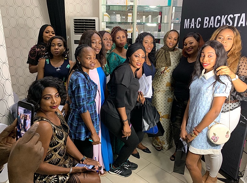 Group of women at a MAC event.