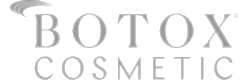 Botox Cosmetic logo in gray text.